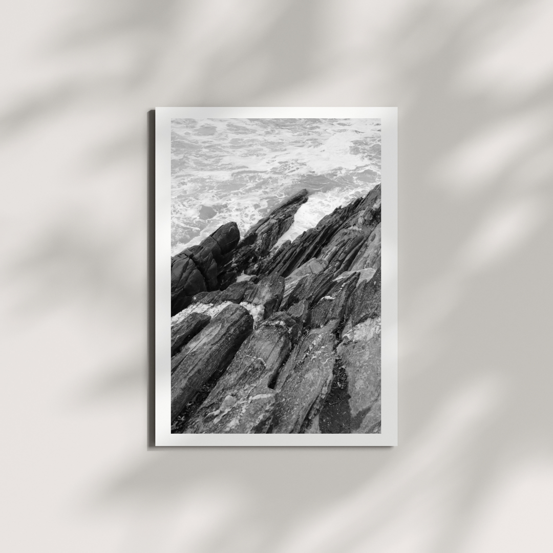 Salt and Stone B/W Digital Download