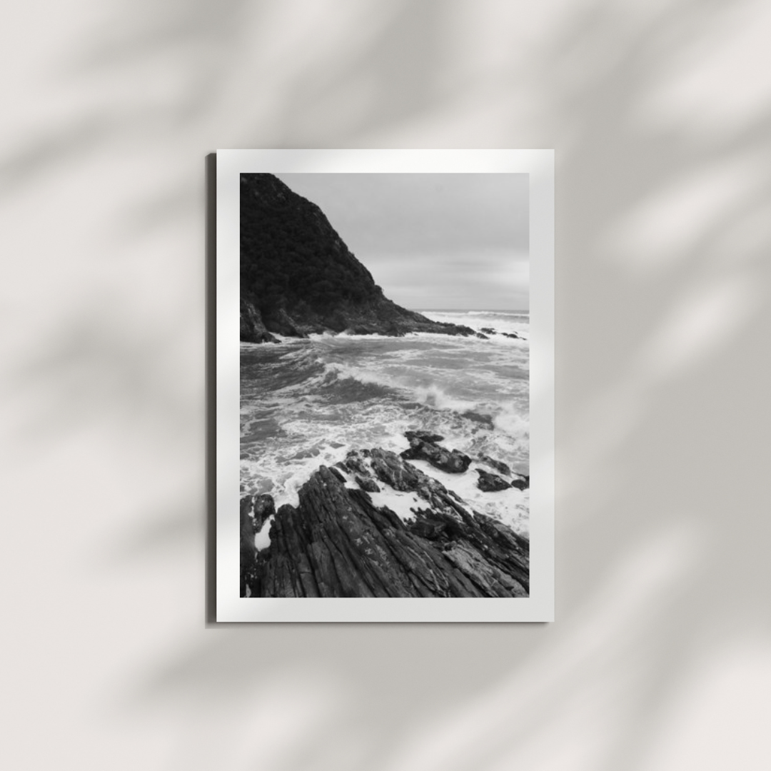 Ocean's Edge B/W Digital Download