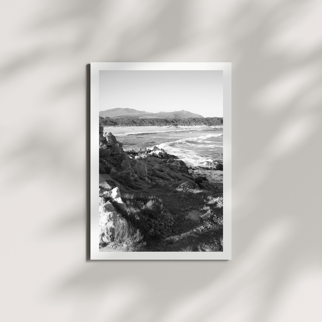 Coastal Ridge B/W Digital Download